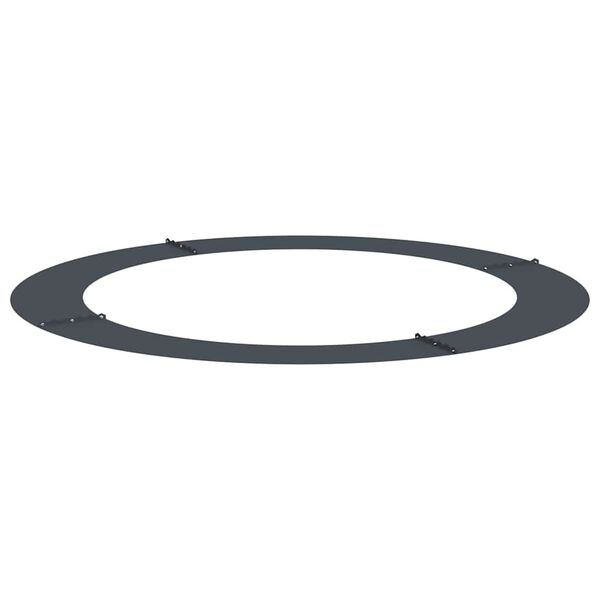 vidaXL suitable for Flat Tree Ring Anthracite &Oslash;90 / 120 cm Steel