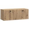 vidaXL Wall-Mounted TV Cabinet 78.5 x 31 x 30 cm Artisan Oak