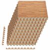 vidaXL Pool Ground Mat 50 pcs Wood 18 m&sup2; EVA Foam
