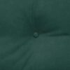 vidaXL Back Pillow Dark Green 160 x 24 x 50 cm Velvet