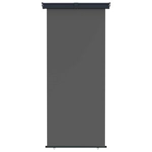 vidaXL Balcony Side Awning 100% polyester iron steel