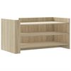 vidaXL Coffee Table Sonoma Oak 100x50x50 cm Engineered Wood