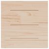 vidaXL Table Top White 60x60x2.5 cm Solid Wood Pine Square