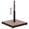 vidaXL Parasol Base Terracotta Square 12 kg