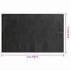 vidaXL Rectangular Pool Cover 600x400 cm PE Black