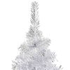 vidaXL Artificial Pre-lit Christmas Tree with Ball Set Silver 120 cm PET