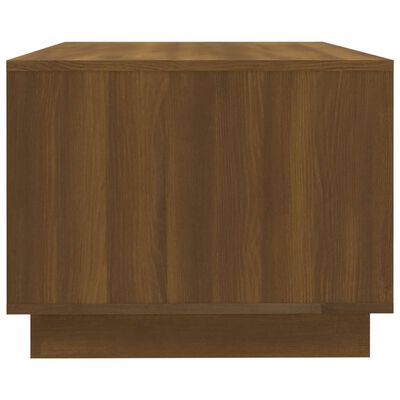 vidaXL Coffee Table Brown Oak 102x55x43 cm Engineered Wood