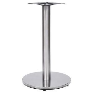vidaXL Bistro Table Leg Silver &Oslash;45x72 cm Stainless Steel