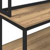 vidaXL Kitchen Shelf Artisan Oak 100 x 40 x 168 cm Engineered Wood