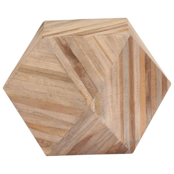 vidaXL Side Table Reclaimed Teak 40x40x40 cm