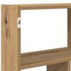 vidaXL Wall Cube Shelf 12 Compartments Artisian Oak Engineered Wood