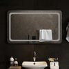 vidaXL LED Bathroom Mirror 100x60 cm