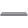 vidaXL Floating Wall Shelf Grey 50x23x3.8 cm MDF