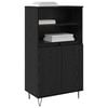 vidaXL Highboard Black 60 x 36 x 110 cm Engineered wood
