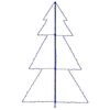 vidaXL Christmas Cone Tree 200 LEDs Indoor and Outdoor 98x150 cm