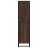vidaXL Book Cabinet Brown Oak 40x35x139 cm Engineered Wood