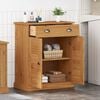 vidaXL Bathroom Cabinet VIGO Brown and Honey Brown 68 x 34 x 80 cm