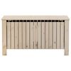 vidaXL Storage Box with Lid RANA 100x49x54 cm Solid Wood Pine