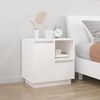 vidaXL Bedside Cabinets 2 pcs White 50x34x50 cm Solid Wood Pine