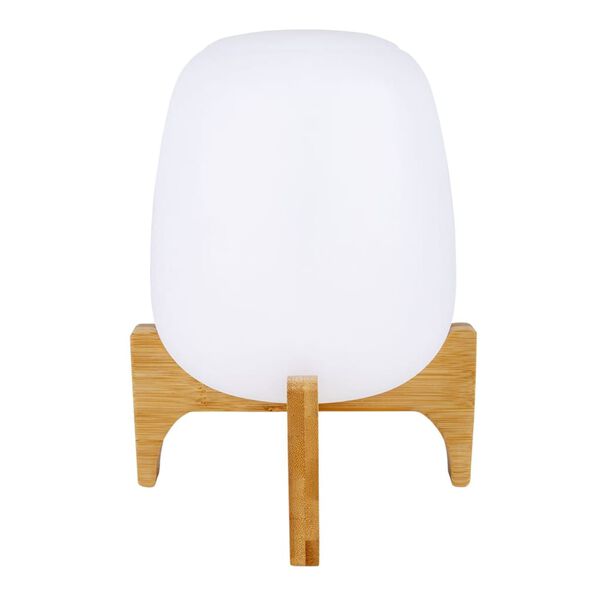 Bo-Camp LED Table Lamp Barnes White and Brown