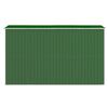 vidaXL Garden Shed Green 192x357x223 cm Galvanised Steel