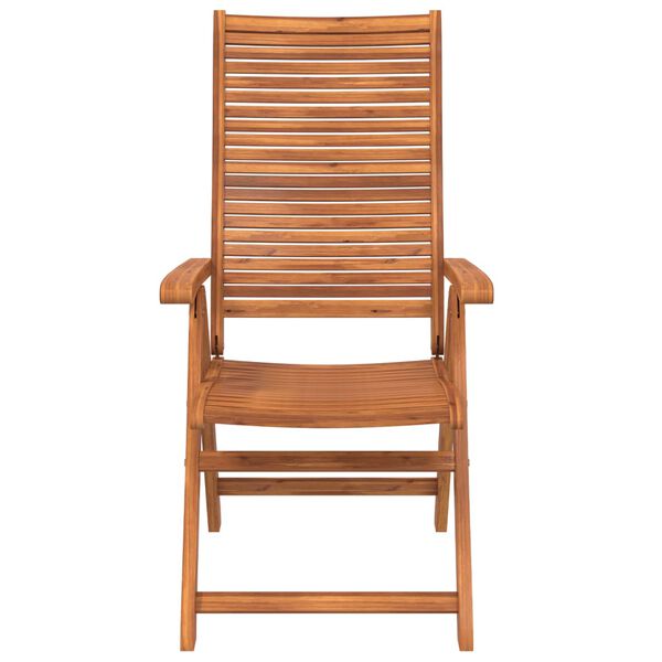 vidaXL Reclining Garden Chairs 6 pcs 56x72x107 cm Solid Wood Acacia