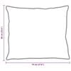 vidaXL Duvet with Pillow 3 pcs White Microfibre