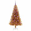 vidaXL Christmas Tree with 150 LEDs with Stand Gold 150 cm PET