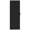 vidaXL Wall Mounted TV Cabinet Black 40x34,5x100 cm