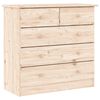 vidaXL Chest of Drawers ALTA 77x35x73 cm Solid Wood Pine