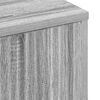 vidaXL Sideboard Grey Sonoma 69.5 x 33 x 82 cm Engineered Wood