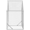 vidaXL Chicken Cage Silver 170 x 100 x 177 cm Galvanised Steel
