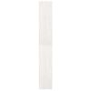 vidaXL Book Cabinet/Room Divider White 40x30x199 cm Solid Pinewood