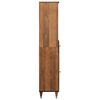 vidaXL Bathroom Cabinet 38x33x160 cm Solid Wood Mango