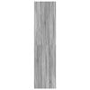 vidaXL Wardrobe Grey Sonoma 30x50x200 cm Engineered Wood
