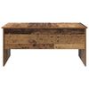 vidaXL Coffee Table Old Wood 102 x 50.5 x 46.5 cm Engineered Wood