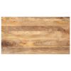 vidaXL Table Top 100x70x2,5 cm Rectangular Solid Wood Mango