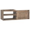 vidaXL Wall-mounted Bathroom Cabinet 60x39x40 cm Solid Wood Teak