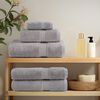 vidaXL Premium Guest Towels "SOLUND" 10 pcs Grey 30x50 cm 600 gsm