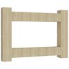 vidaXL 10 Piece TV Cabinet Set Sonoma Oak Engineered Wood