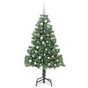 vidaXL Christmas Tree with 150 LEDs with Stand Green 150 cm PVC