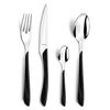 Amefa 16-Piece Cutlery Set Eclat Nature Black Wood