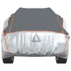 vidaXL Car Cover for SUV Hail Protection Full XL Grey and Silver