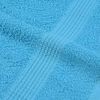 vidaXL Bath Towels "FROGN" 2 pcs Turquoise 100x150 cm 360 gsm