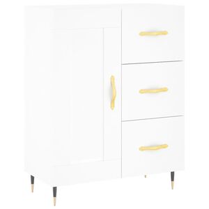 vidaXL Sideboard White 69.5x34x90 cm Engineered Wood