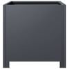 vidaXL Garden Planter Anthracite 40x40x40 cm Steel