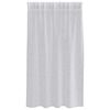 vidaXL Voile Curtain 2 pcs Light Grey 140 x 140 cm Polyester