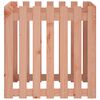 vidaXL Garden Planter with Fence Design 70x70x70 cm Solid Wood Douglas