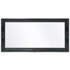 vidaXL Wall Mirror Baroque Style 120x60 cm Black