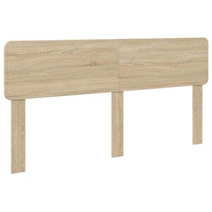 vidaXL Headboard Sonoma Oak Engineered wood